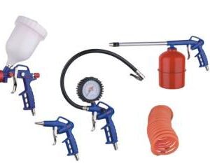 Compresor de Aire Kit 5 piezas Gravedad