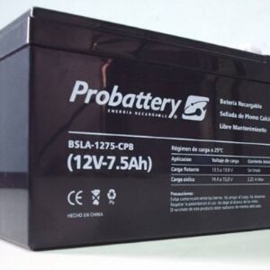 Bater?a Electrolito Absorvido 12V 7,5Ah rocket