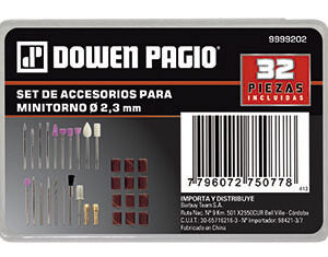 Minitorno Set Accesorios Mini Torno 32 piezas