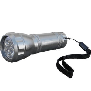 LinternaAluminio 12 leds - 3 AAA