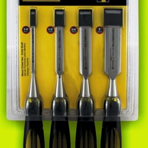Formon SET Para madera - 1/4" - 1/2" - 3/4" - 1!