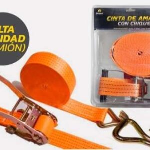 Cinta Amarre c/crique 2"x9 mts