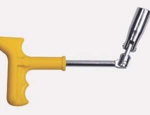 Saca Bujias mango plastico 21mm