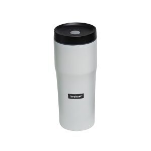 Vaso Termico 480ml Acero Inox Blanco