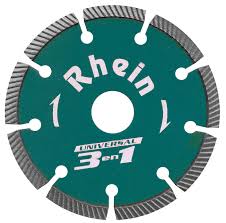 Discos Diamantados - Universal 3 en 1 115