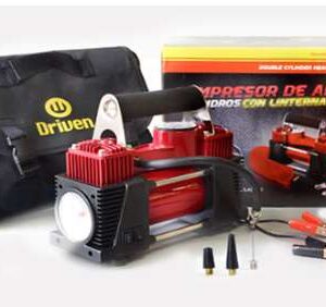 COMPRESOR 12V MET.DOBLE PISTON