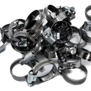 Abrazadera Berta Inox Banda  7MM MINI  8 A 12 MM