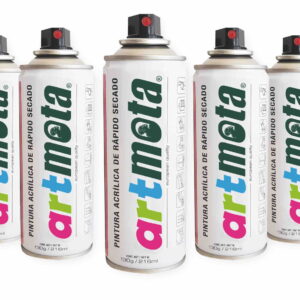 Pintura acrilica x 216cm3 Alta Temp. Plata