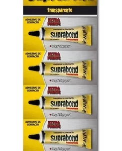 Adhesivo de Contacto SUPRABOND 25cc  - TRANSPARENTE - TIRA