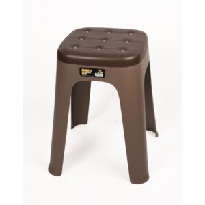 BANQUITO DECO APILABLE 29X29X46 MARRON