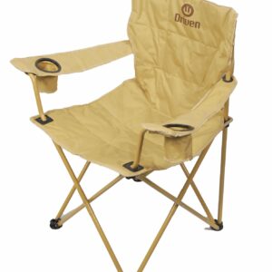 Silla Plegable "POLA" C/Portavasos Beige