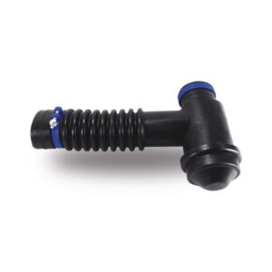 Sifon simple en pvc con abrazadera