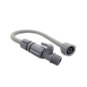 Flexible Regulable 40cm C/VALVULA DE CORTE